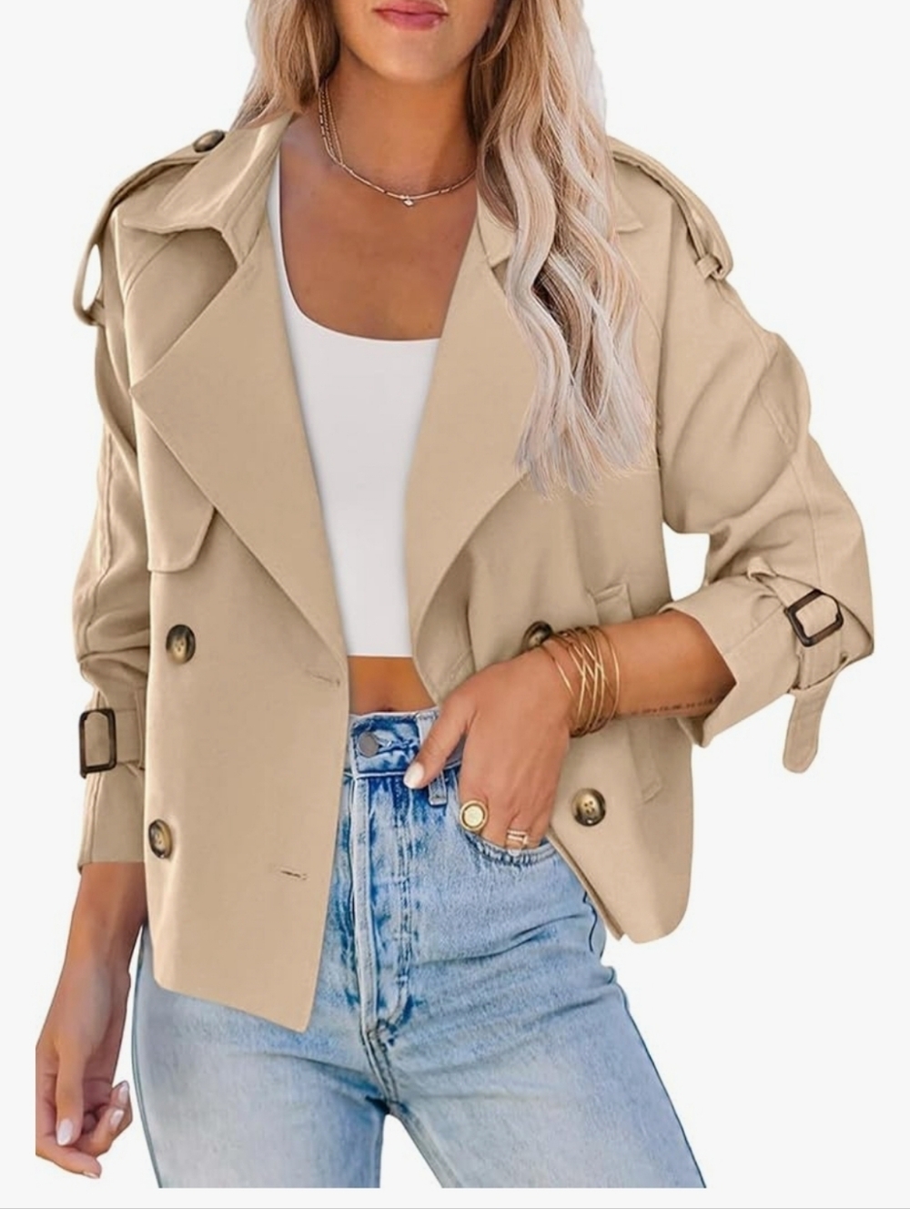 NWT Trench-TYPE Jacket